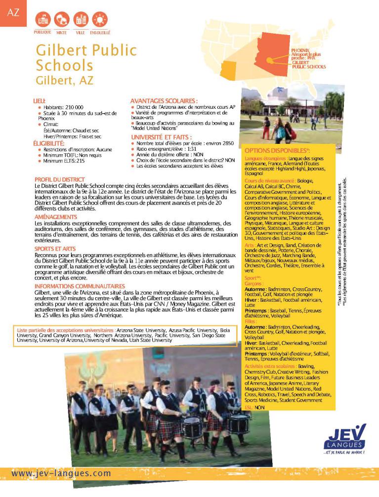 Gilbert Public Schools, AZ