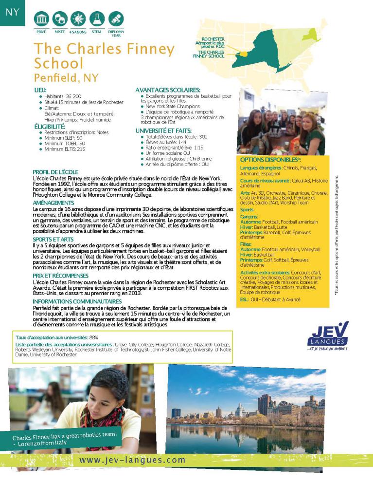 The Charles Finney School Penfield New York